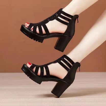 Exotische Slang Gladiator Sandalen