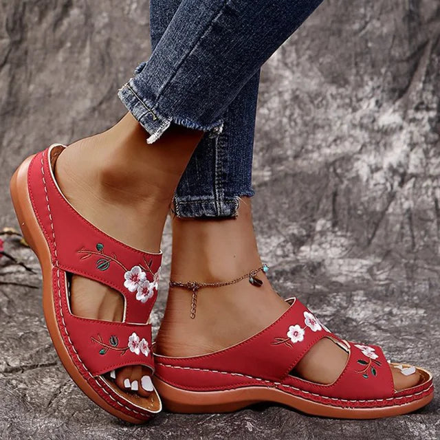 Zomerse Sleehak Sandalen LuxeLife Collectie