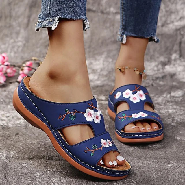 Zomerse Sleehak Sandalen LuxeLife Collectie