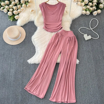 Bohemian Glow Wijde Broek Set