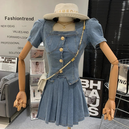 FlareFabulous Zomer Denim Set