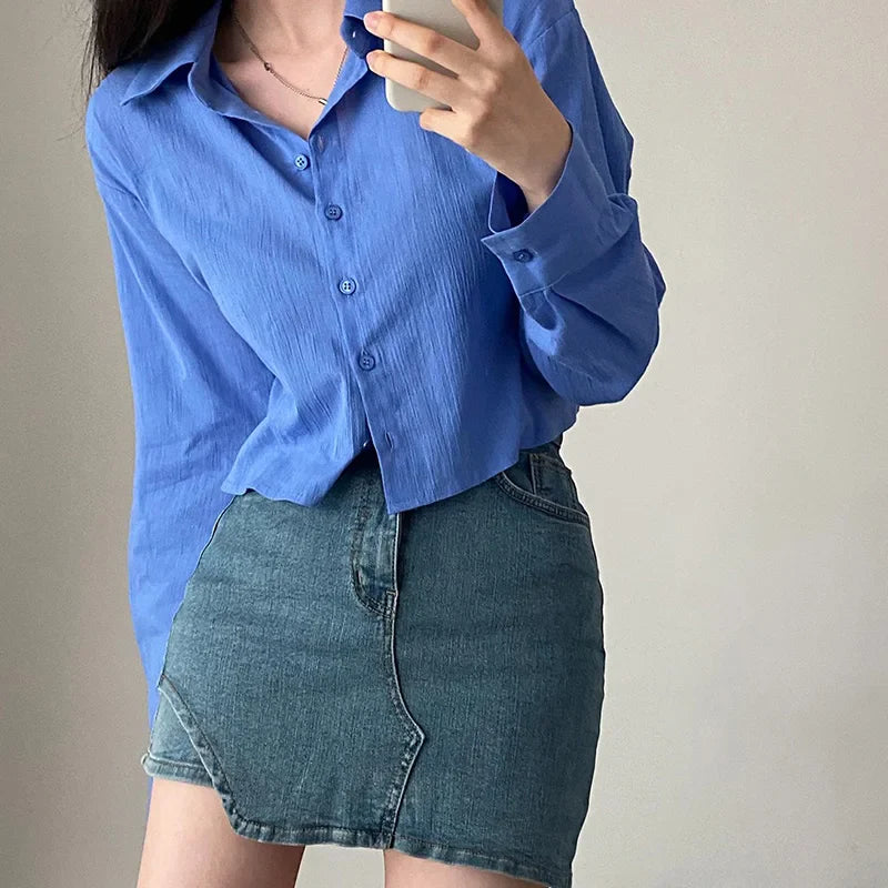 LumaFashion Chiffon Zonwerende Cardigan