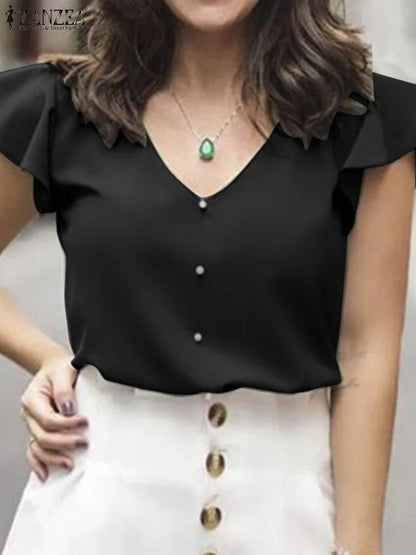 Vrouwelijke Elegantie Blouse