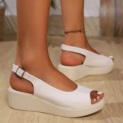 Zomersandalen voor Dames met Sleehak