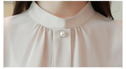 Zomerse Pracht Chiffon Dames Blouse