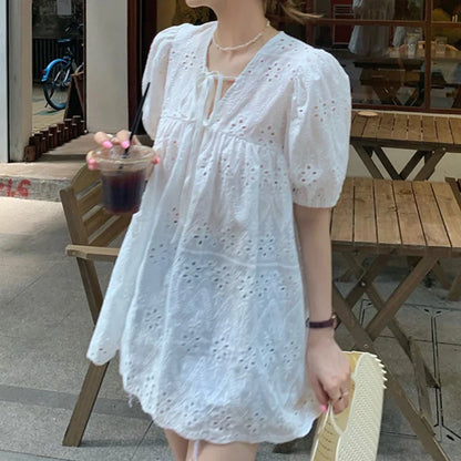 Zomerbries Franse Stijl Kanten Blouse