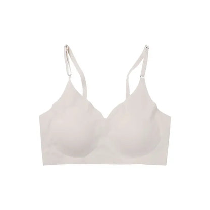 Lumi Zomer Laser Cut Naadloze Draadloze Push-Up Beha