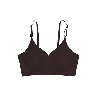 Lumi Zomer Laser Cut Naadloze Draadloze Push-Up Beha