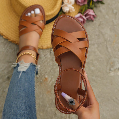 Trendy Romeinse Sandalen voor Vrouwen