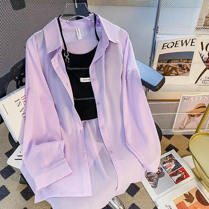 Simplicity Casual Zomerse Chiffon Cardigan
