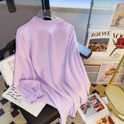 Simplicity Casual Zomerse Chiffon Cardigan