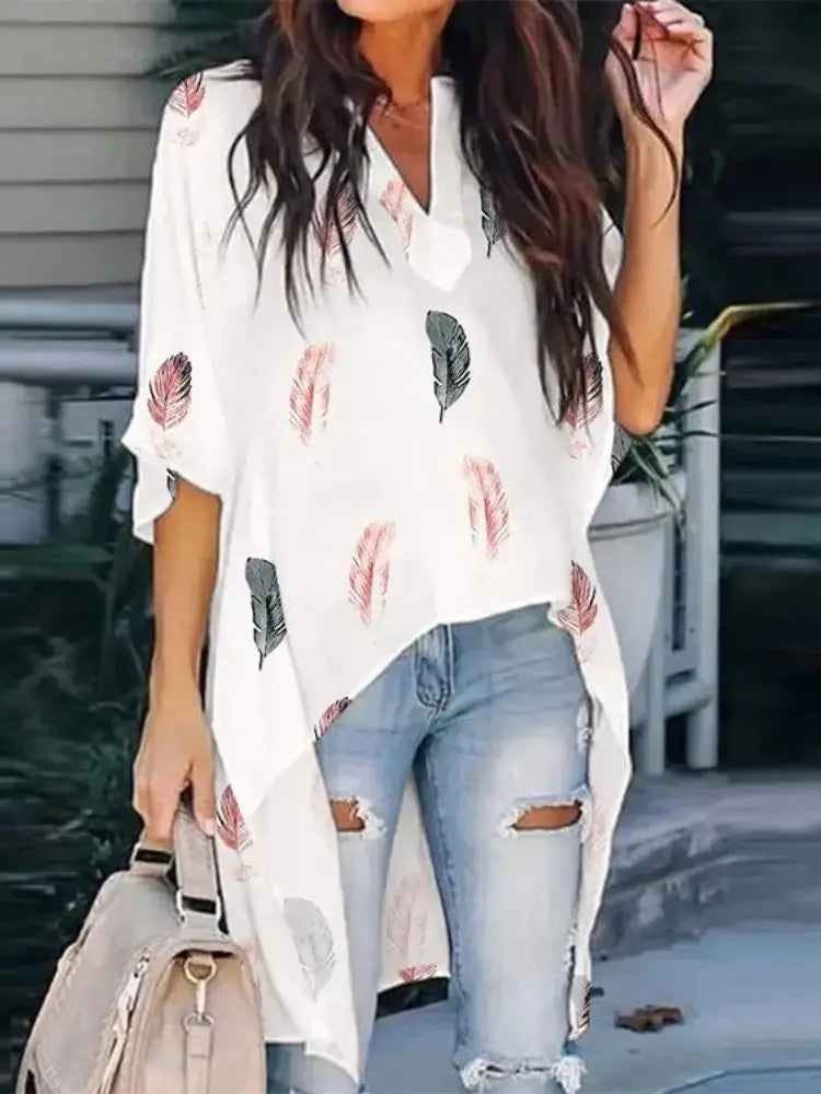 Zonnige Dageraad Zomer Batwing Top