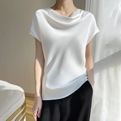 Glanzende Satijnen Zijde  Elegance Couture
