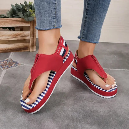 Zomer Platform Sandalen voor Avontuurlijke Vrouwen
