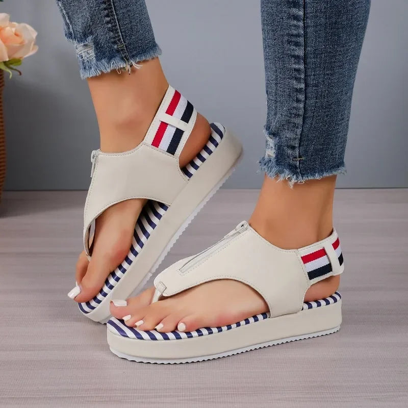 Zomer Platform Sandalen voor Avontuurlijke Vrouwen