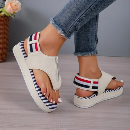 Zomer Platform Sandalen voor Avontuurlijke Vrouwen
