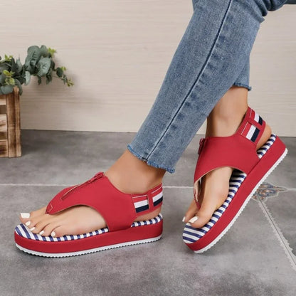 Zomer Platform Sandalen voor Avontuurlijke Vrouwen