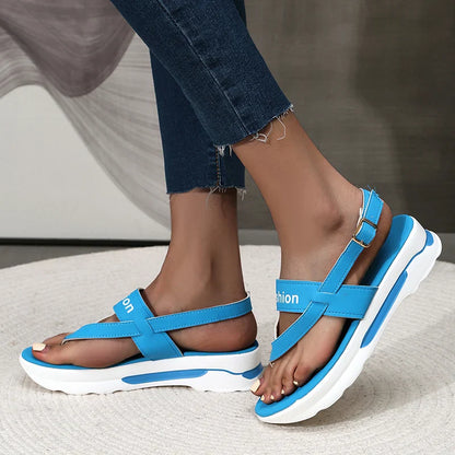 Bella Elegante Zomerse Sleehak Sandalen