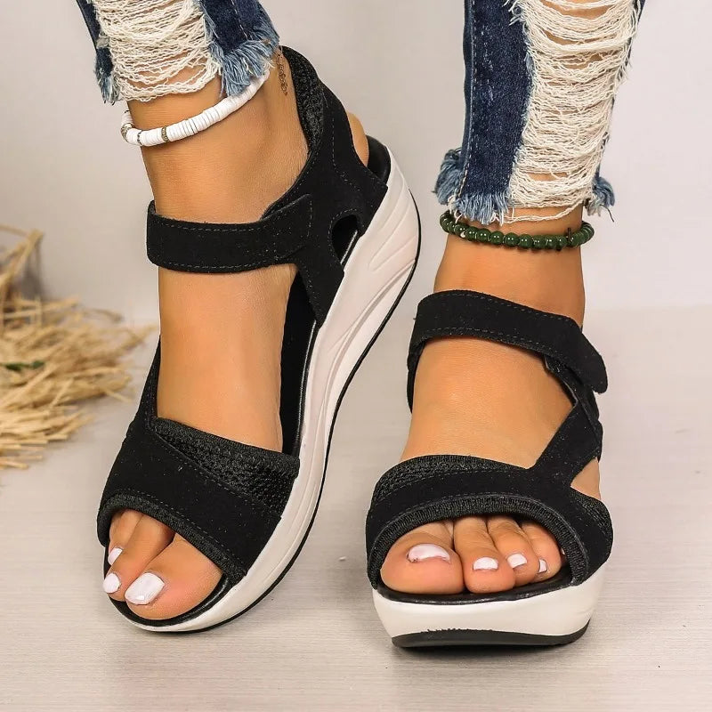 Zomer Kleurblok Sportschoenen Sandalen