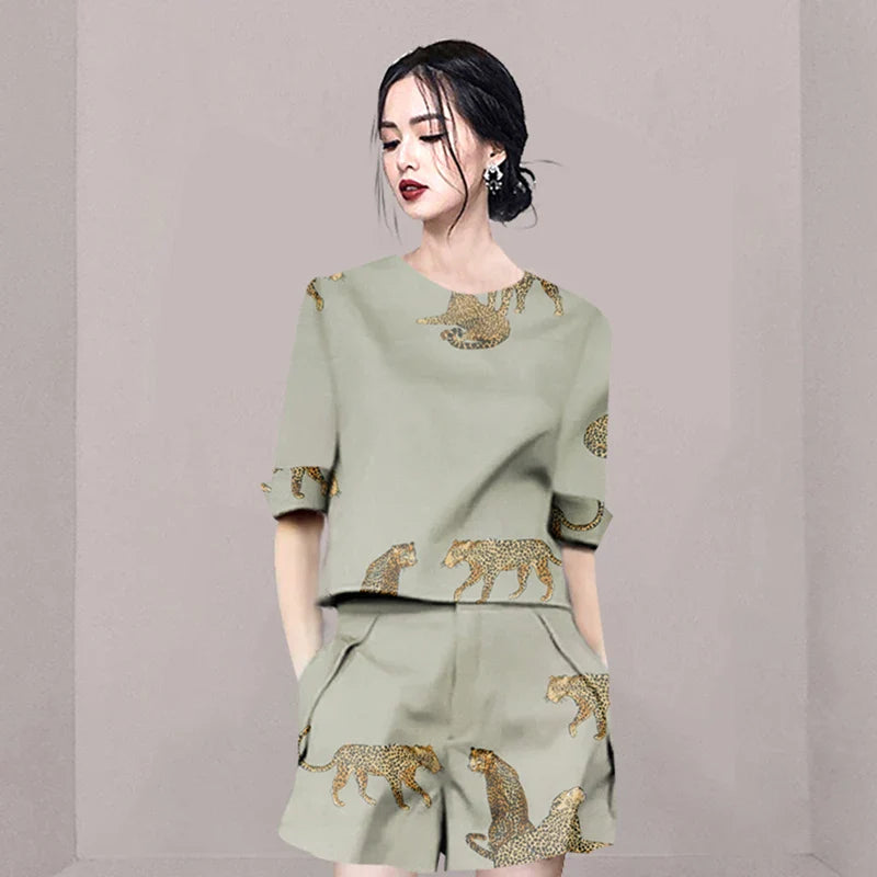 BellaGlam Zomerse Dierenprint Set
