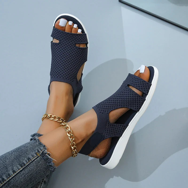 Celestia Kristallen Orthopedische Zomer Sandalen