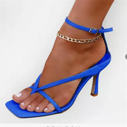 Bella Luxe Hoge Hakken Sandalen