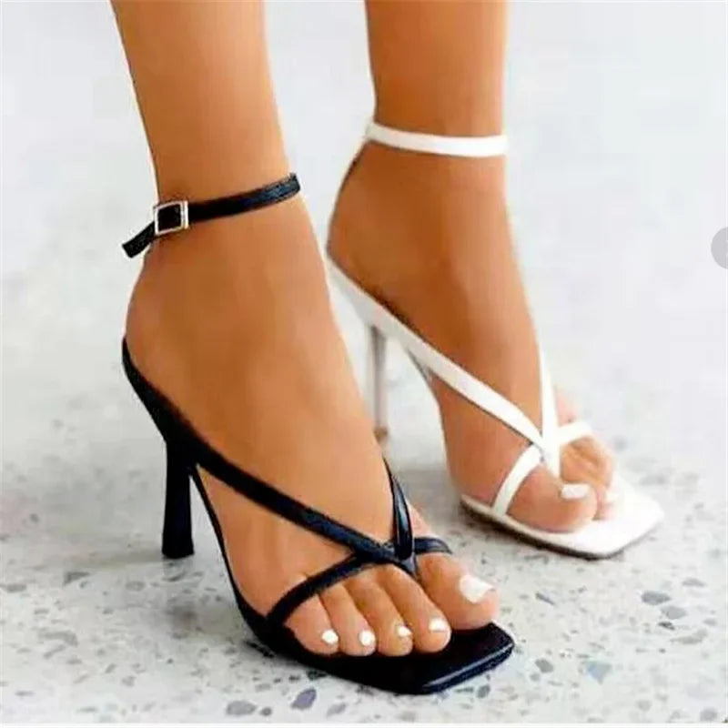 Bella Luxe Hoge Hakken Sandalen