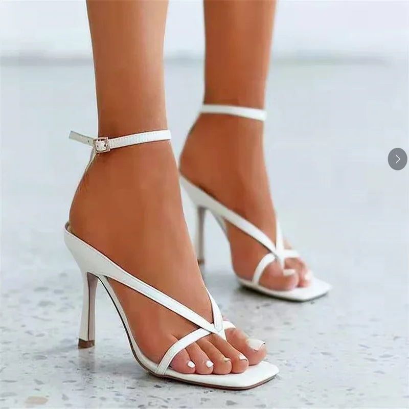 Bella Luxe Hoge Hakken Sandalen