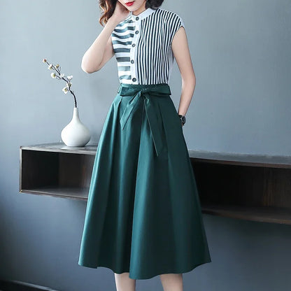 Miss Chic Zomers Business Set