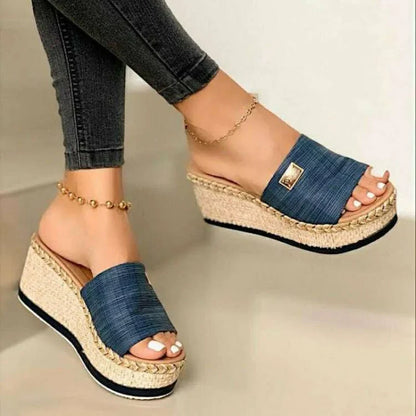 Sleehak Slippers voor Vrouwen