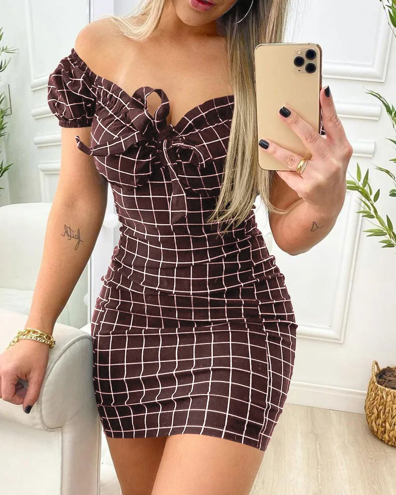Zomerjurk met Sexy Print