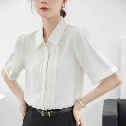 ChicCharm Zomer Chiffon Overhemd