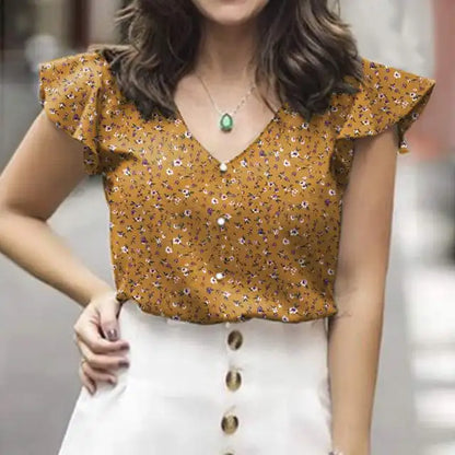 Bloemen Blouse voor Zomerse Dagen