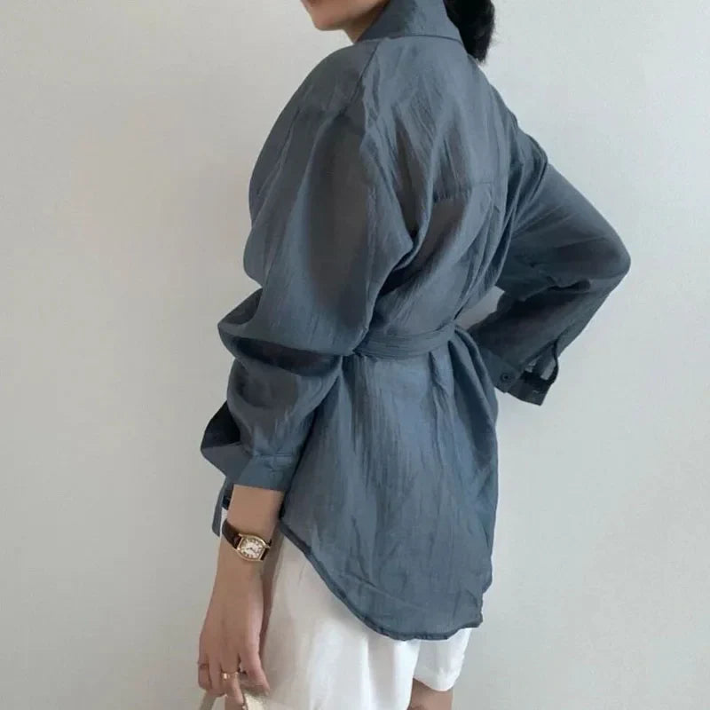 Modebewuste Zonnescherm Damesblouse van ChicStyle