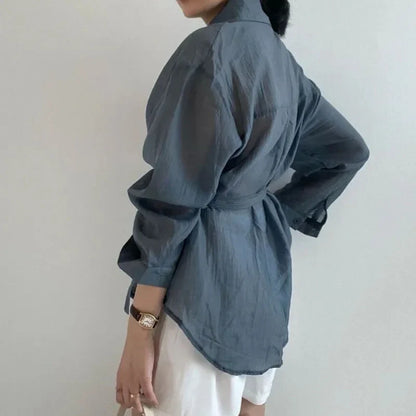 Modebewuste Zonnescherm Damesblouse van ChicStyle