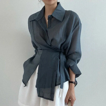 Modebewuste Zonnescherm Damesblouse van ChicStyle