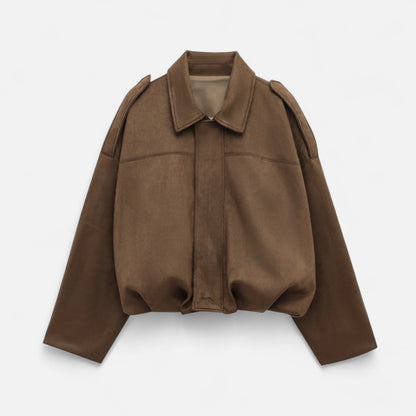 Zorelia | Giacca bomber elegante e vintage 4