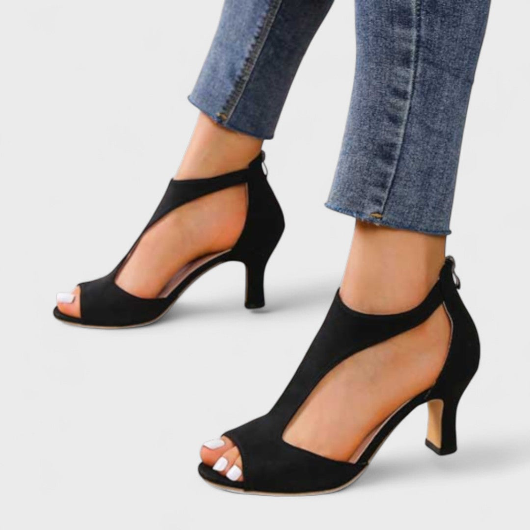 Zorine | Comfortabele Orthopedische Sandalen Dames met Hakken 5