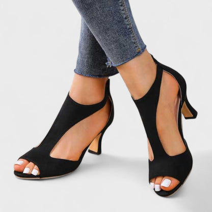 Zorine | Comfortabele Orthopedische Sandalen Dames met Hakken 7
