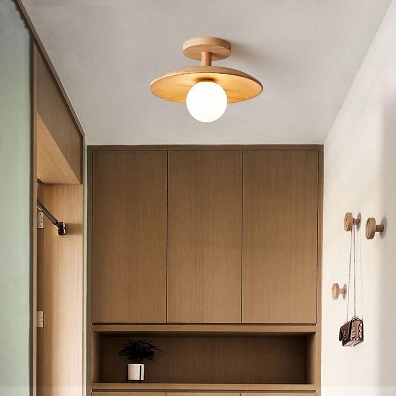 Japanse Plafondlamp Zen Stijl Dimbaar