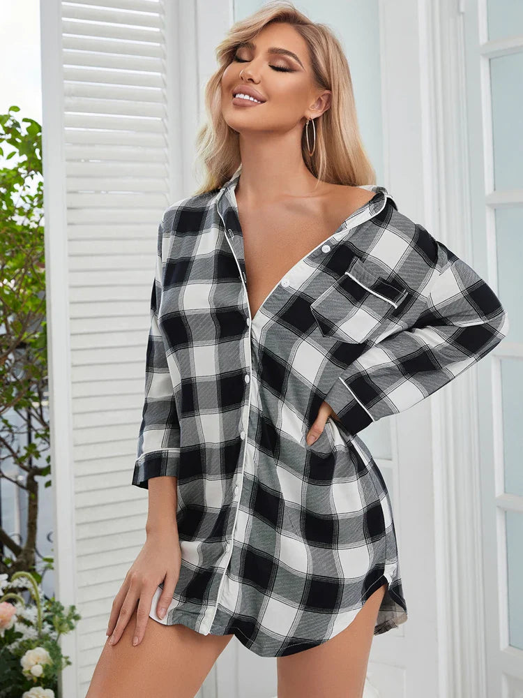 Stella Chique Herfst Slaapjurk Voor Dames
