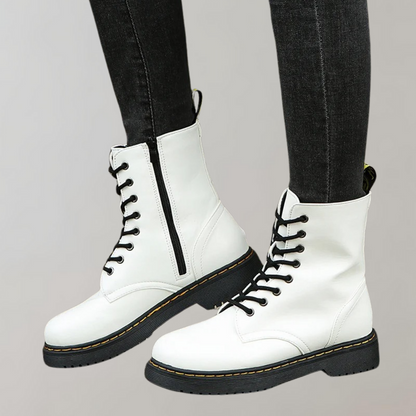 Dames Leren Laarzen Boots Luna Stijlvol
