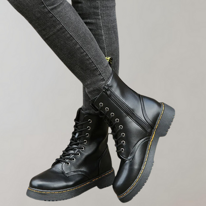 Dames Leren Laarzen Boots Luna Stijlvol
