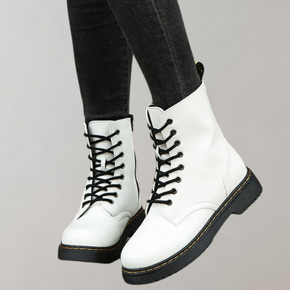 Dames Leren Laarzen Boots Luna Stijlvol