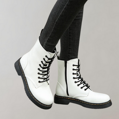 Dames Leren Laarzen Boots Luna Stijlvol