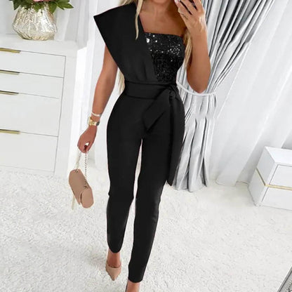 Avond Jumpsuit Elegant en Stijlvol voor Vrouw