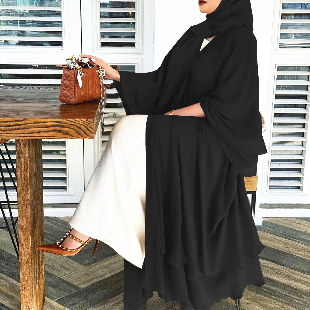 Moslim Abaya met Hijab Lichtgewicht en Stijlvol