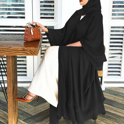 Moslim Abaya met Hijab Lichtgewicht en Stijlvol
