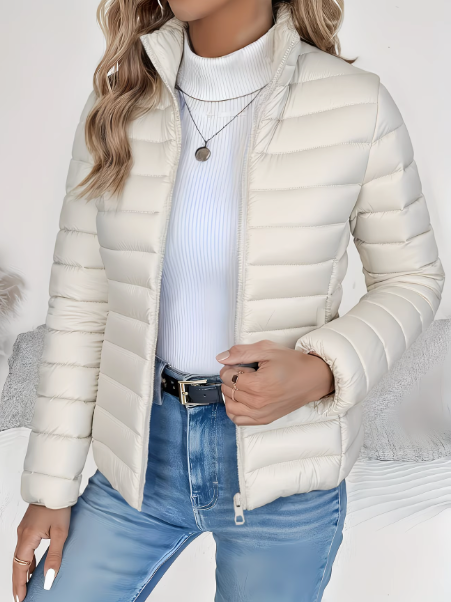 Zyra | Elegant Lichtgewicht Dames Pufferjack Slim Fit 4