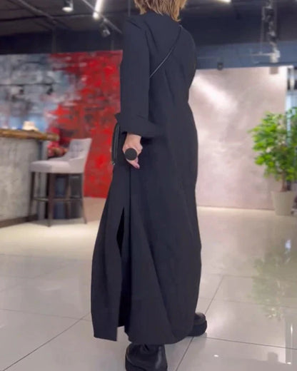 Elegante Lange Jurk Comfortabel Zomerjurk voor Vrouw